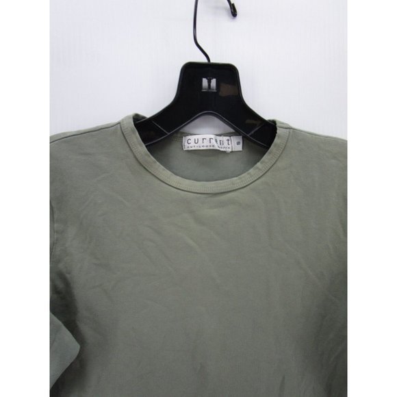 VINTAGE Cut Loose Top Small Current Pullover Shirt Breathable USA - Picture 2 of 10